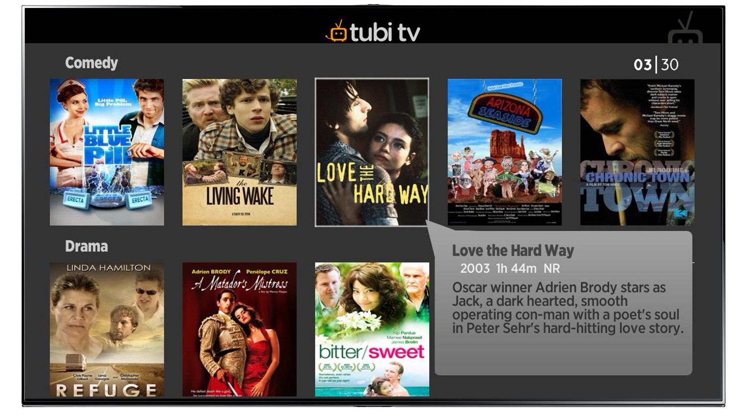 open tubi tv on android